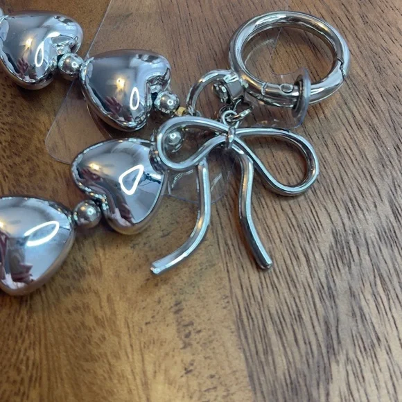 Luxury Korea Cute Bow Love Heart - Picture 3 of 3
